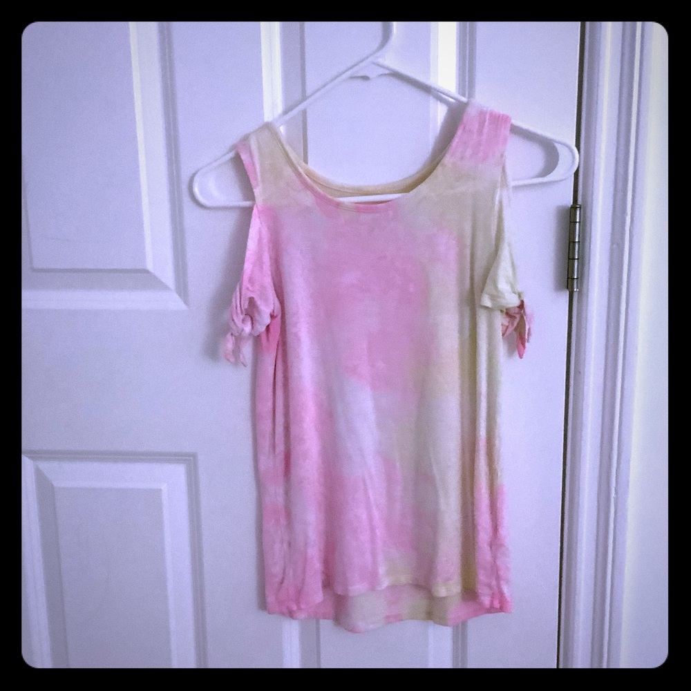 Pink and yellow top